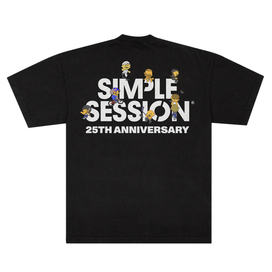 SS25 In The Clouds Anniversary shirt - Black