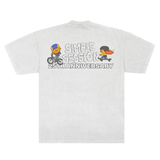 Official SS25 In The Clouds Anniversary shirt - White